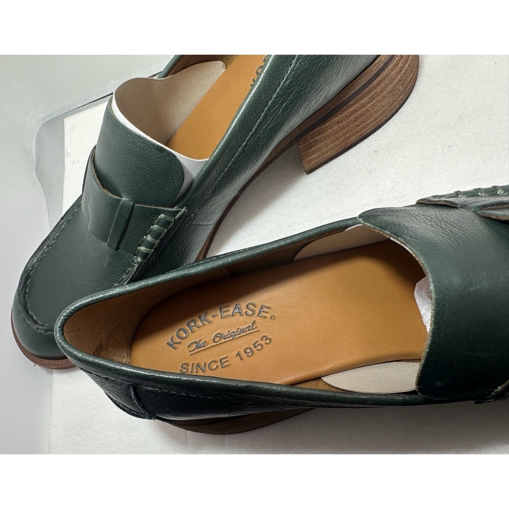 Kork-Ease Women's Kya Moc Toe Loafer - Dark Green - Size 11 Med NEW - Picture 3 of 8